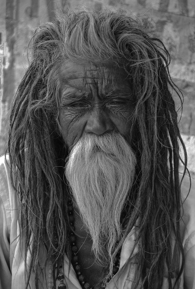 Sadhu z Waranasi