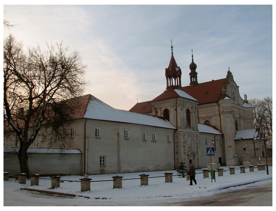 Krasnobród - barokowy kościół podominikański z XVII w.