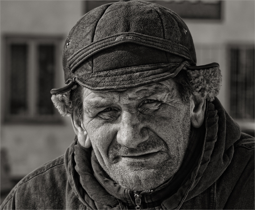 Portret przydrożny-z cyklu Polska