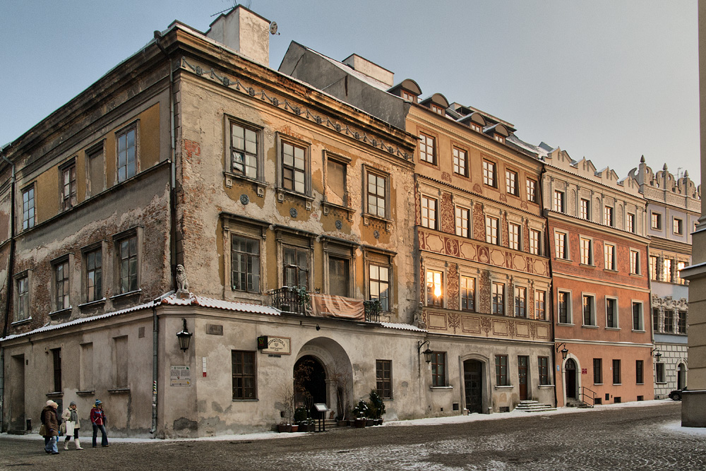 Lublin - róg ulicy Złotej i Rynek