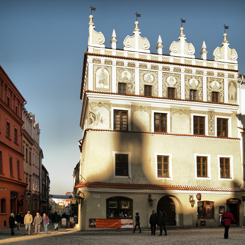 Lublin - róg ulicy Grodzkiej i Rynek