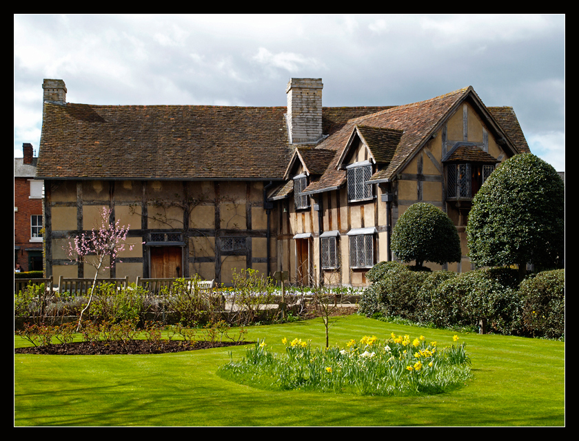 Stratford , dom w którym urodził się William Szekspir.