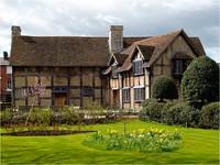 Stratford , dom w którym urodził się William Szekspir.