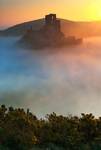 Corfe Castle - poranek