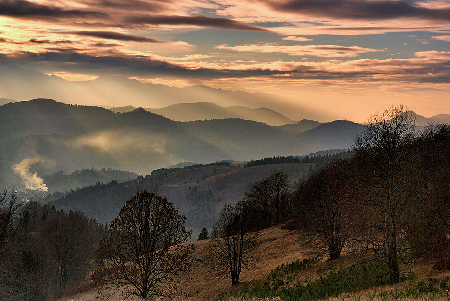 Pieniny, popołudnie nad Czarną Wodą