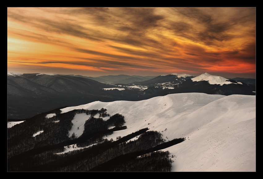 Zimowe Bieszczady