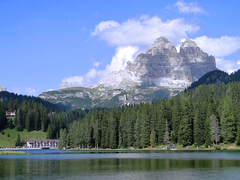 Tre Cime i Lago Di Misurina