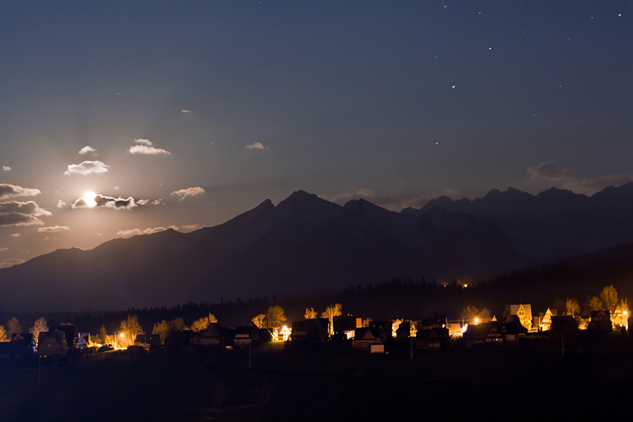 Tatry nocą