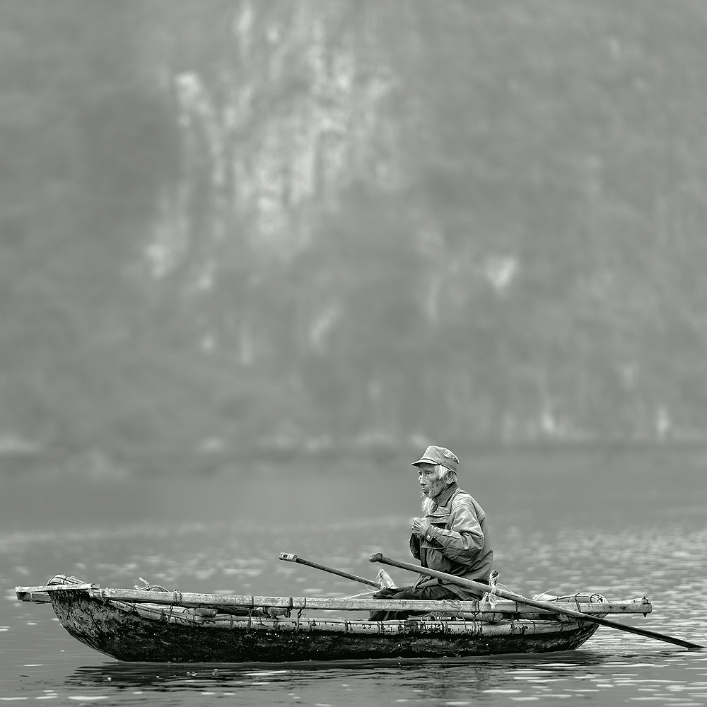 Weteran walki o wyzwolenie Polnocnego Wietnamu (Ha Long)