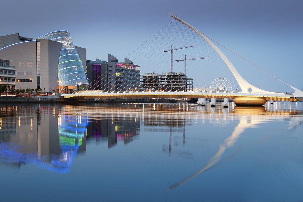 The Samuel Beckett Bridge