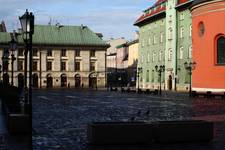 Mały rynek w Krakowie