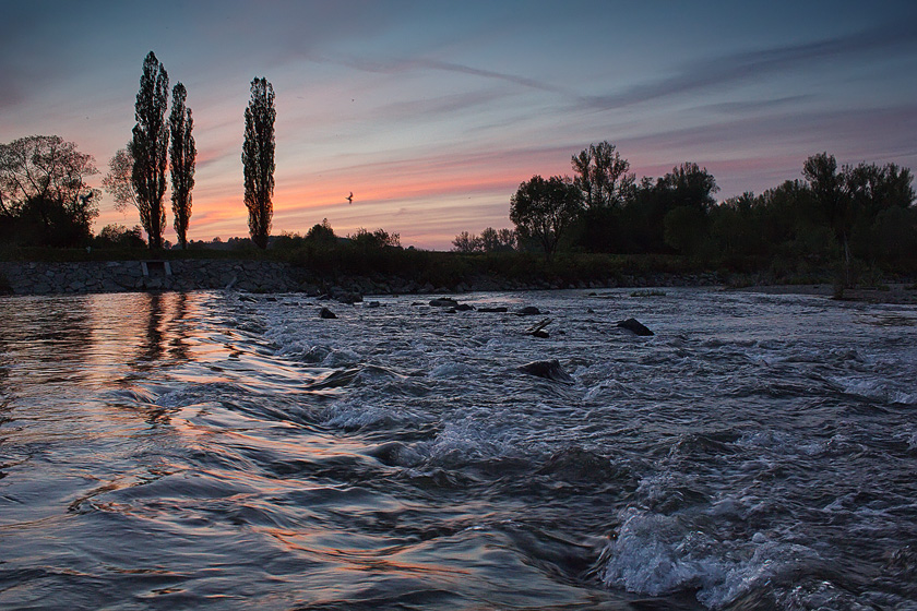 Wieczorem nad Olzą