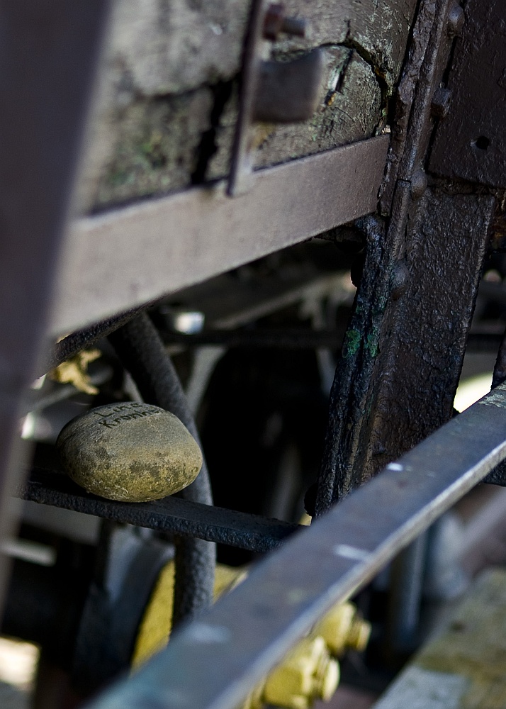 Birkenau-Fragment wagonu więziennego