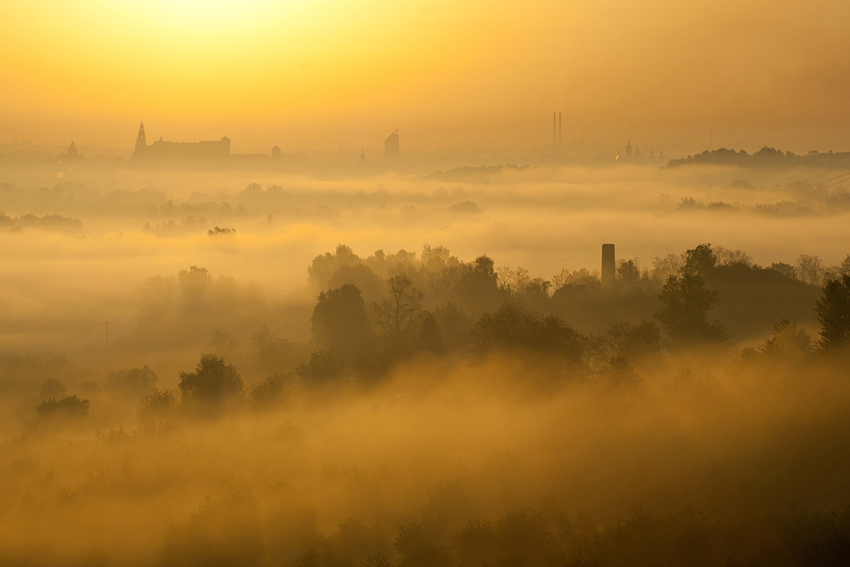 Kraków o poranku