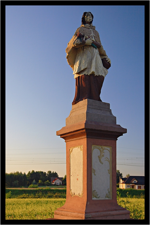 Święty przydrożny... Bieniewice-Witanów (gm. Błonie, pow. Warszawa-Zachód)