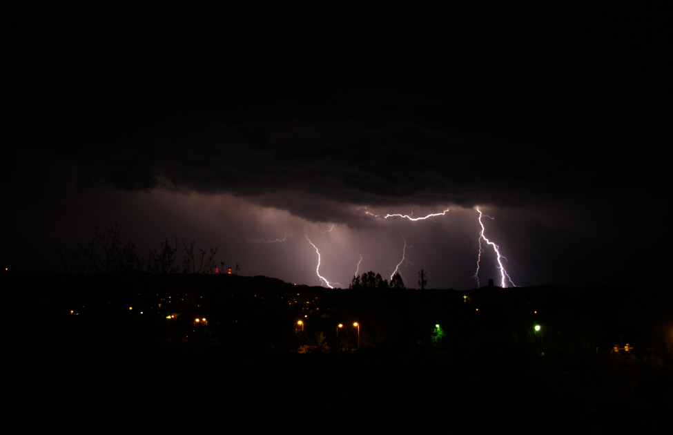 Burza nad Jelenią Górą