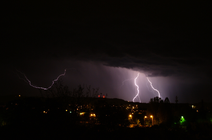 Burza nad Jelenią Górą