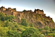 Edinburgh Castle in July