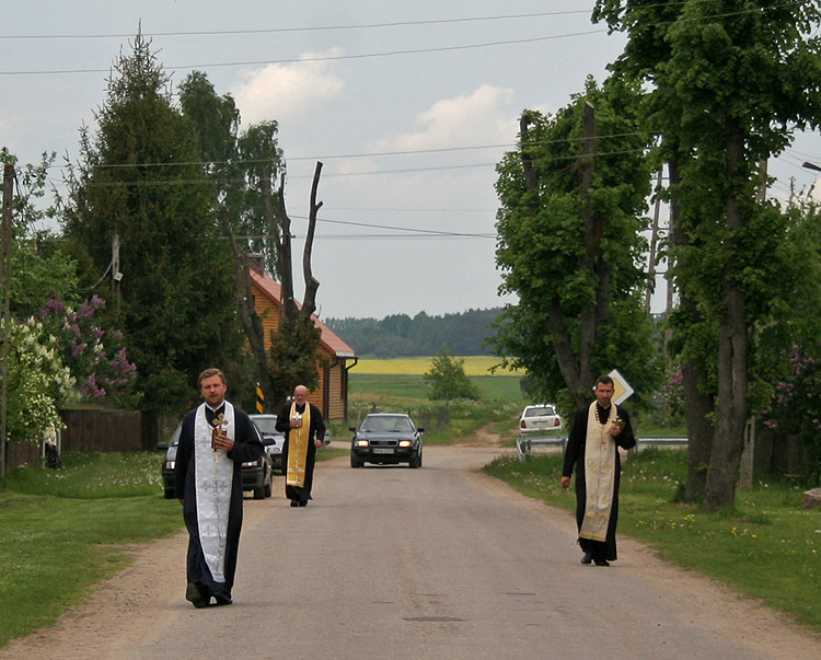 Pawły - święcenie domostw