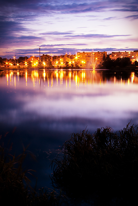 Moje miasto nocą