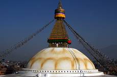 Stupa Boudinath w Katmandu.