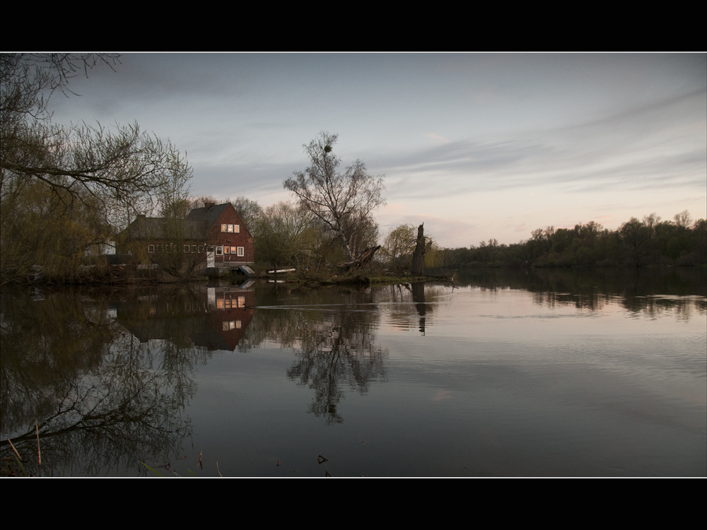 Panorama o zmierzchu