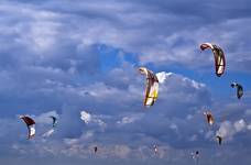 Kitesurfing in Lomma, Sweden, PE