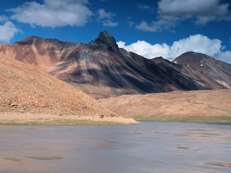 W drodze na Baralaca La; Ladakh