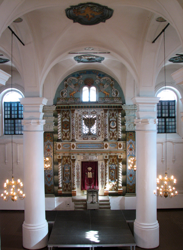 Włodawa - wnętrze synagogi