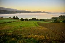 Karkonosze - poranna panorama