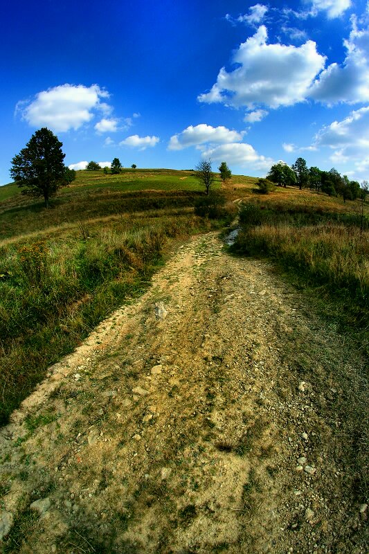 jesienny Beskid Niski