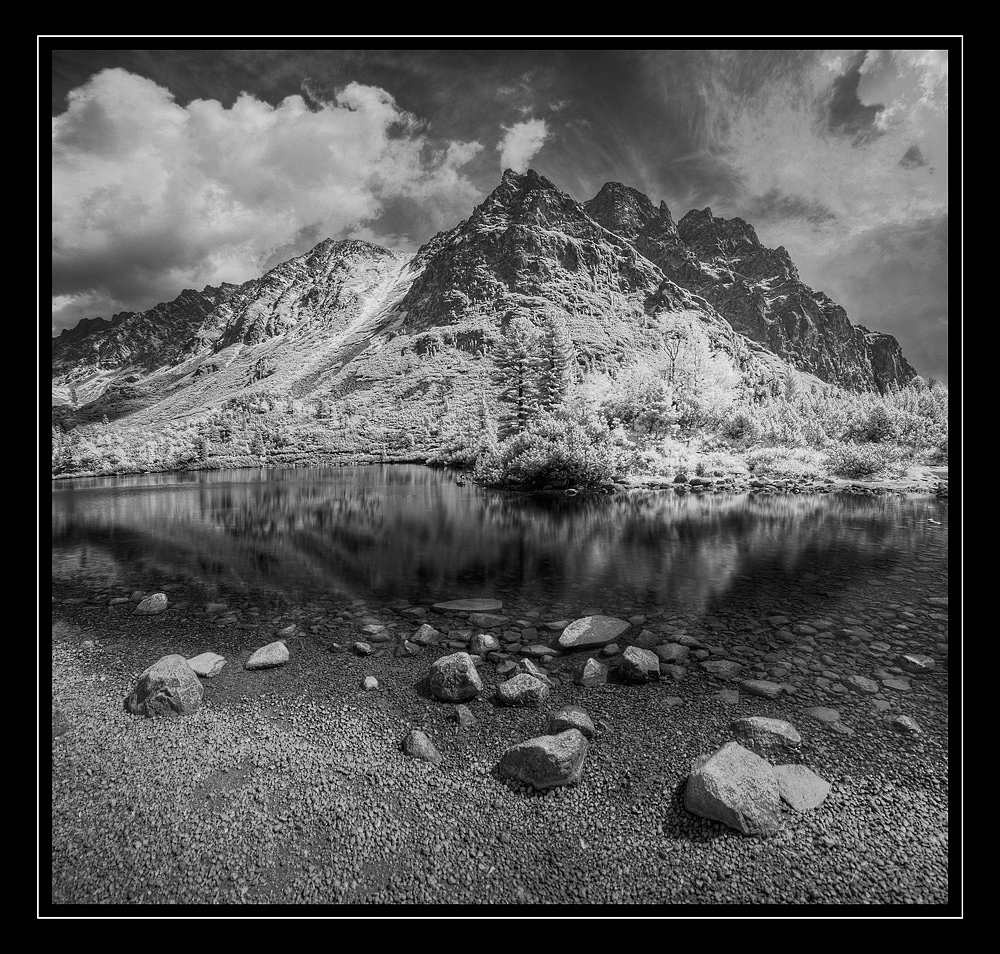 Jezioro Popradzkie Tatry Słowacja