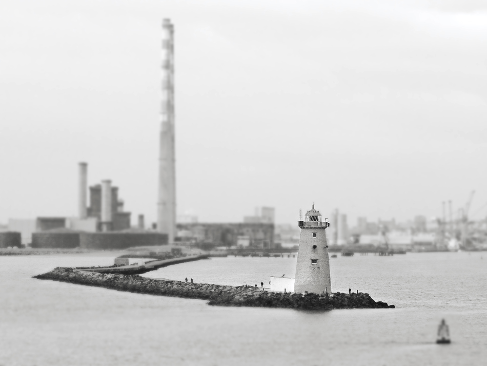 .Poolbeg Lighthouse.