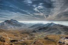 Apeniny. Widok na Campo Imperatore