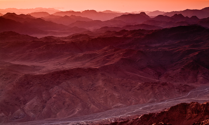 sunrise on mount sinai