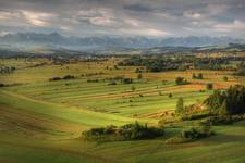 Pieniny w stronę Tatr