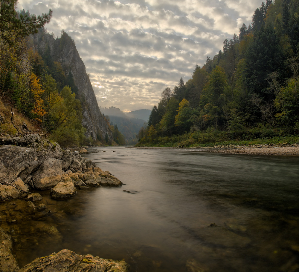 Jesień nad Dunajcem