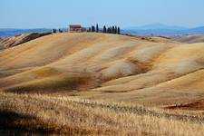 Crete Senesi jesienią