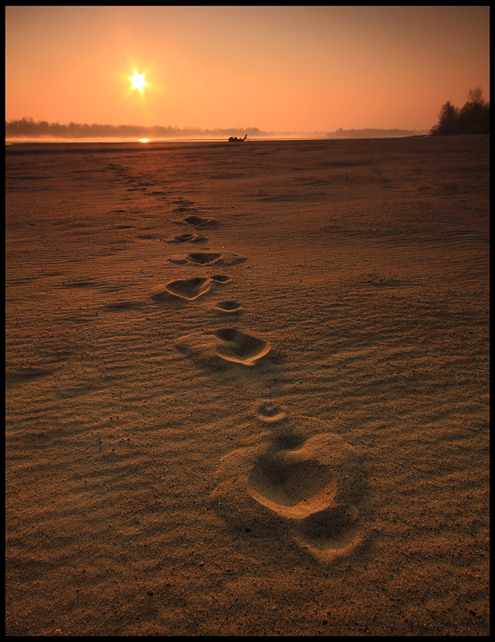 na plaży..