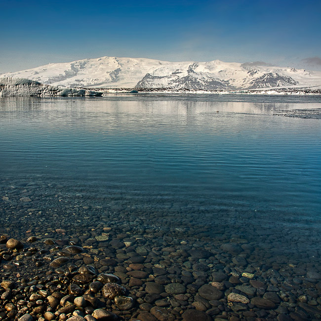 Islandia - piękny błękit