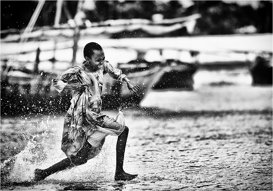 Plaża w Nungwi, Zanzibar.