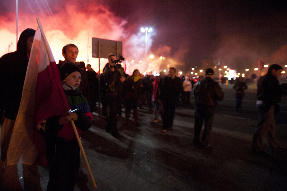 .11.11.11 Marsz niepodległości w Warszawie