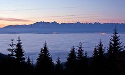 Tatry przed wschodem słońca