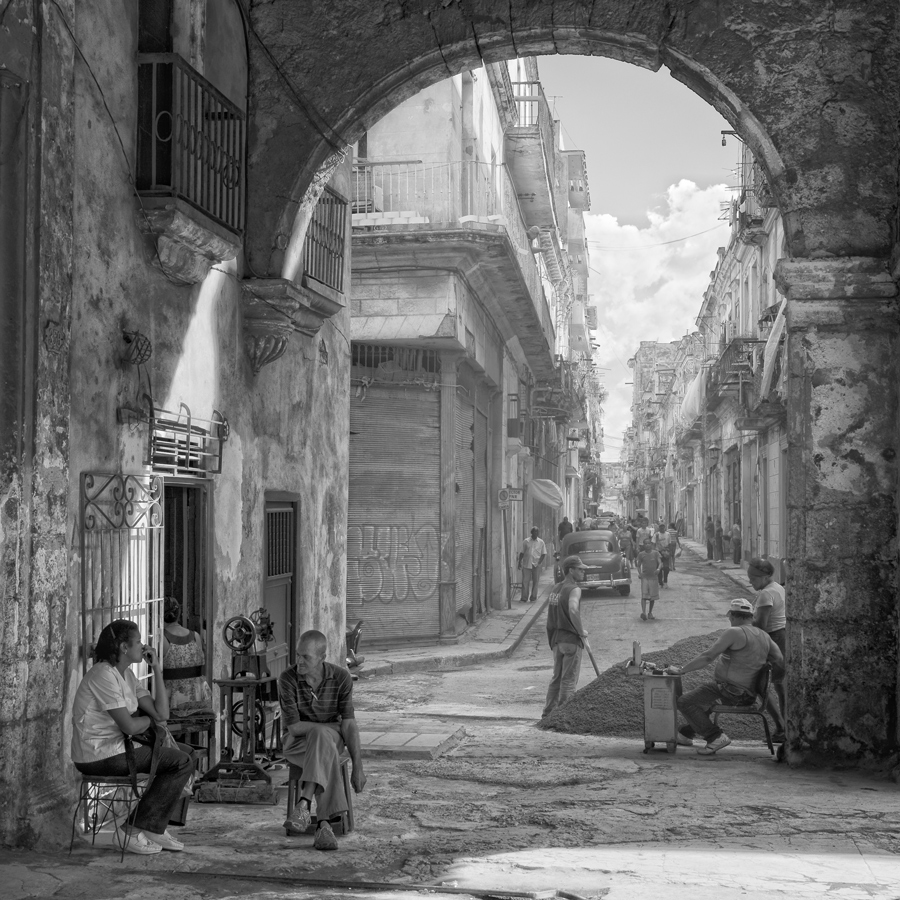 Last street from Havana