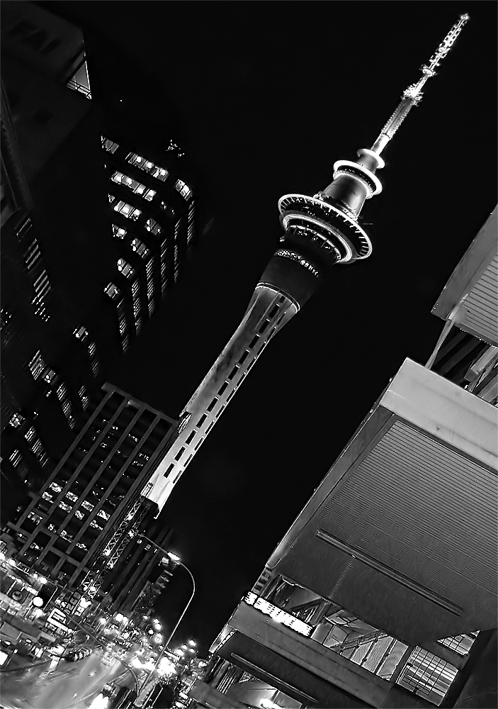 Sky Tower w Auckland