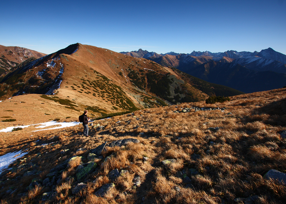 Listopadowe tatry (trasa Tomanowy, Smreczyński, Kamienista)