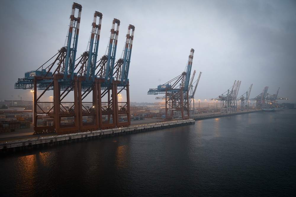 Hamburg, port