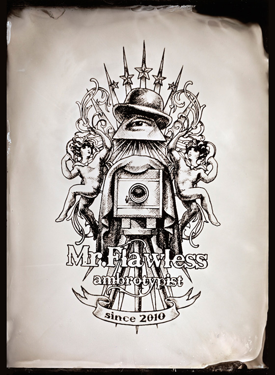 Exlibris Mr.Flawless - 13x18 Ambrotyp