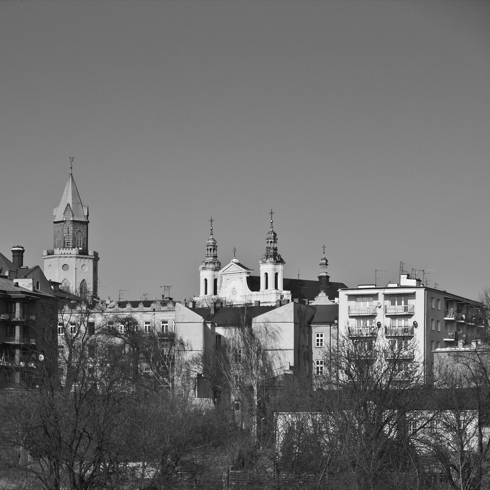 Lublin - Wieża Trynitarska i Archikatedra Lubelska