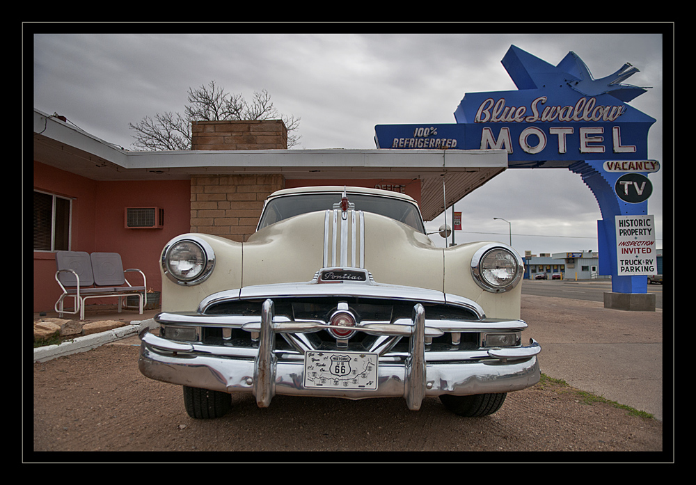 Blue Swallow i Pontiac...